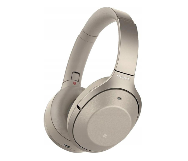 SONY BT NFC WH1000XM2 Zlote - 424991 - zdjęcie